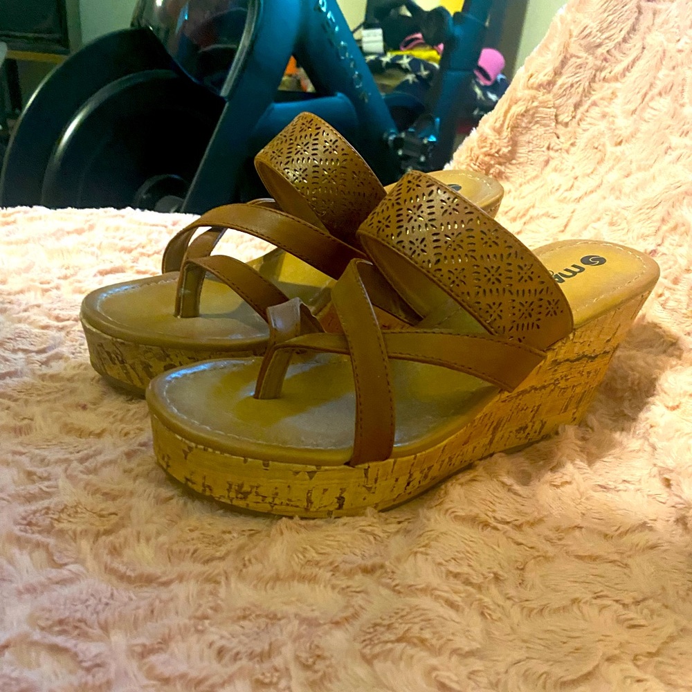 Cute summery wedges